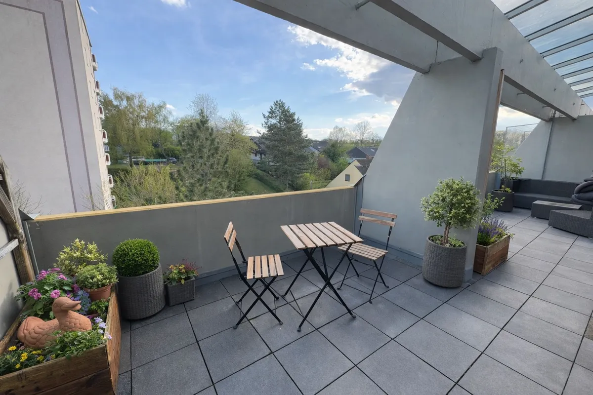 Dachterrasse Süd-West